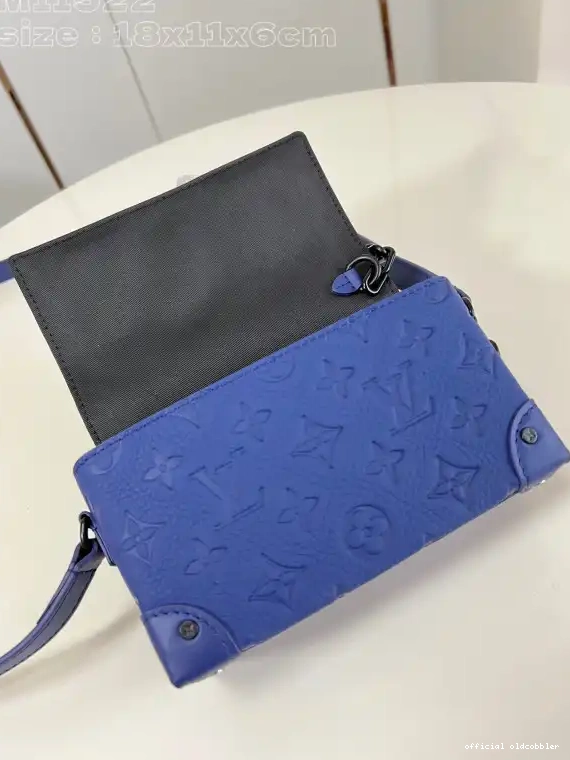 Official oldcobbler LOUIS Wearable Wallet-18*11*6.5CM Steamer VUITTON 0526